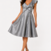 Short Sleeve Midi Polyester Column Regular Casual Dress