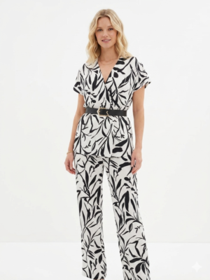 Elegant Botanical Two-Piece Set