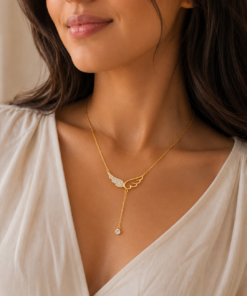 Alternative view of Angel Wing Necklace