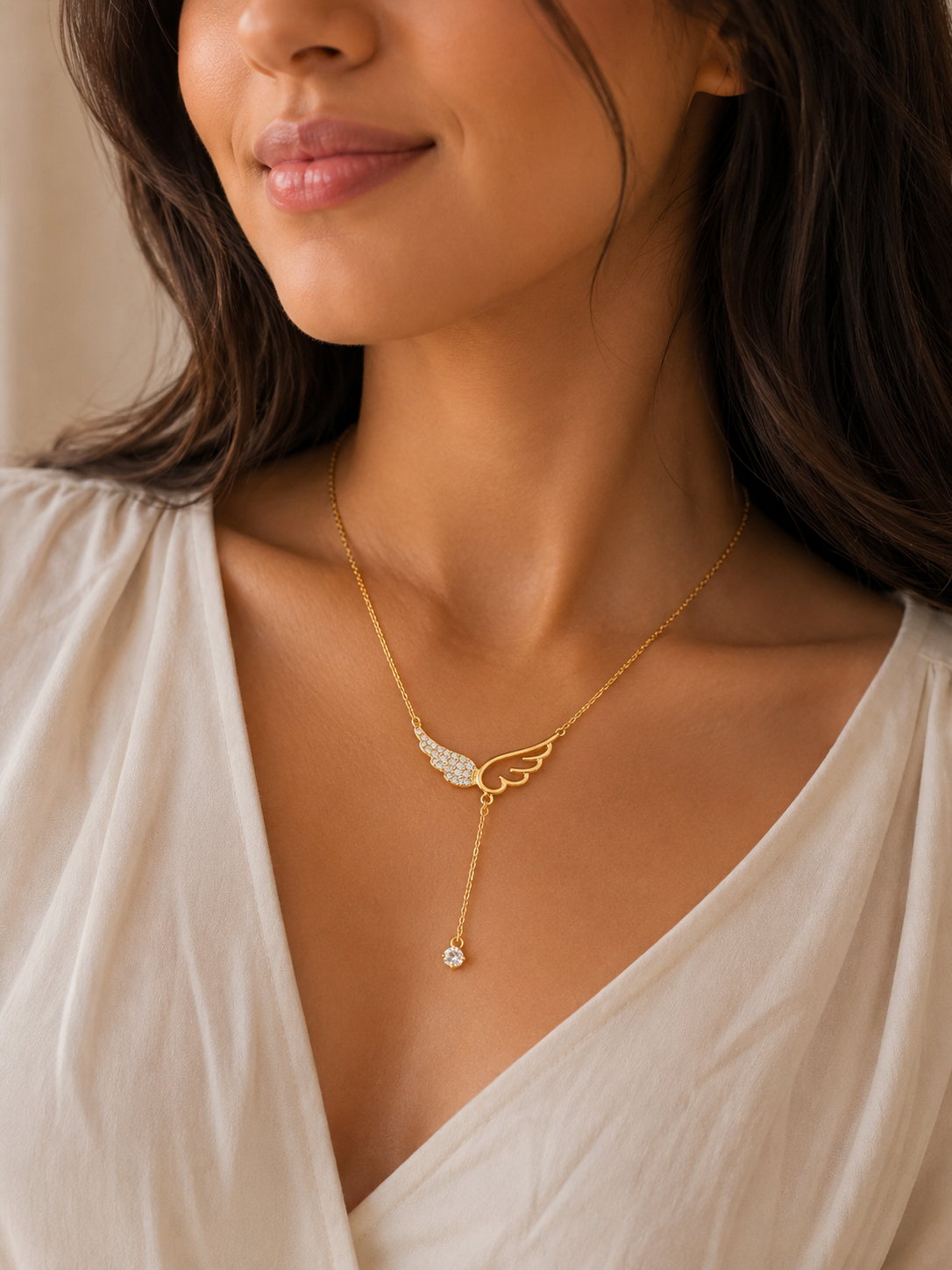 Angel Wing Necklace - Image 2