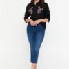 Premium Cotton Navy Jeans