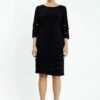 Mid-Length Midi Lycra Column Plus Size Casual Dress