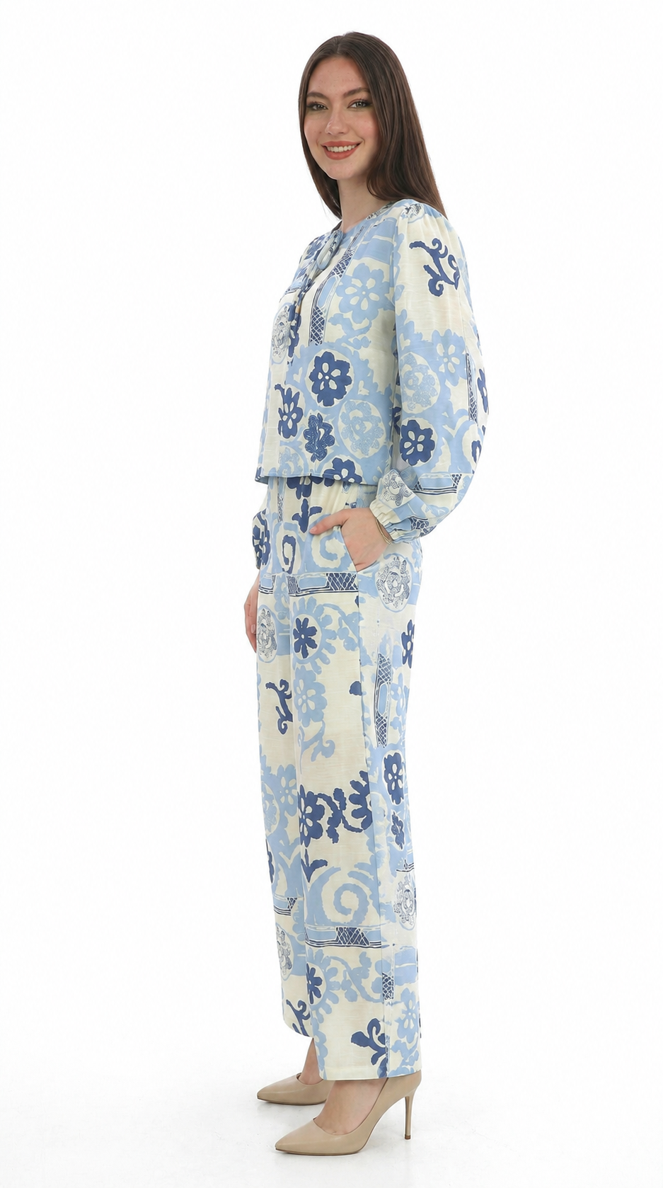 Floral Elegance Co-Ord Set - Image 2