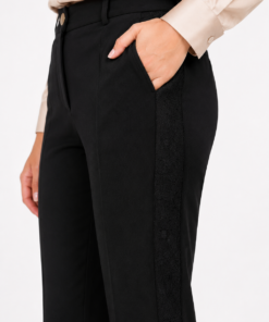 Alternative view of Elegant Lace Side Panel Pants