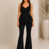 Elegant Sleeveless Peplum
