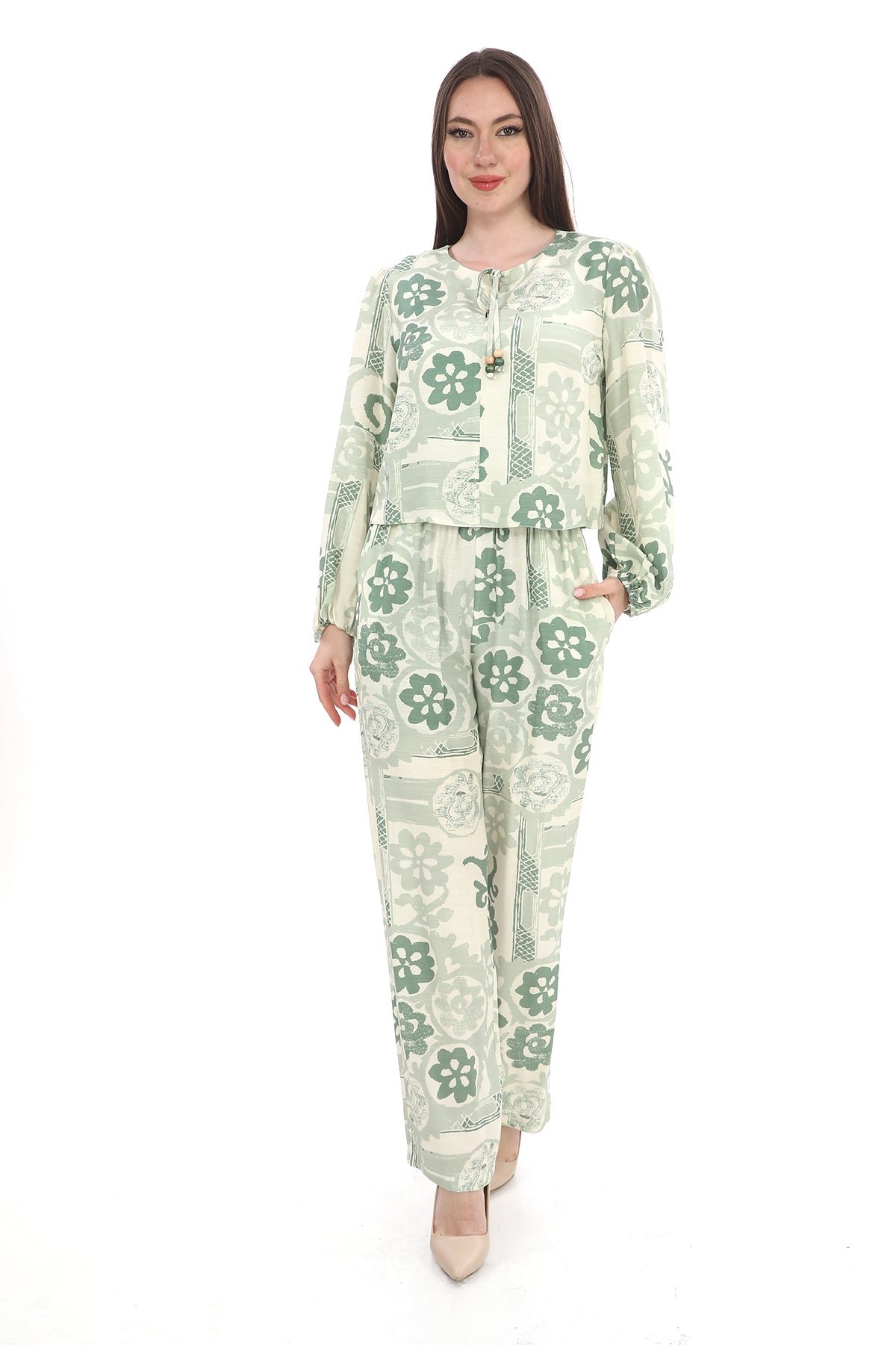 Floral Elegance Co-Ord Set - Image 5