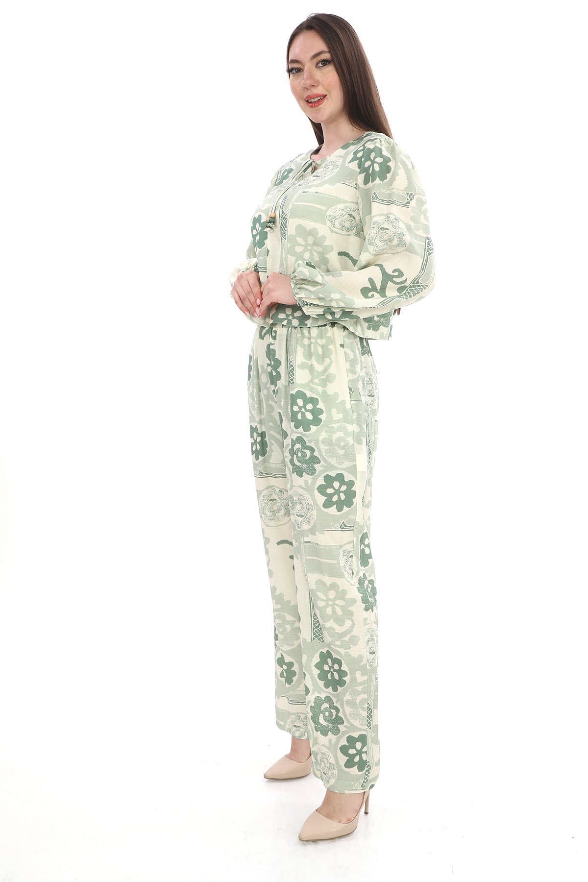 Floral Elegance Co-Ord Set - Image 6