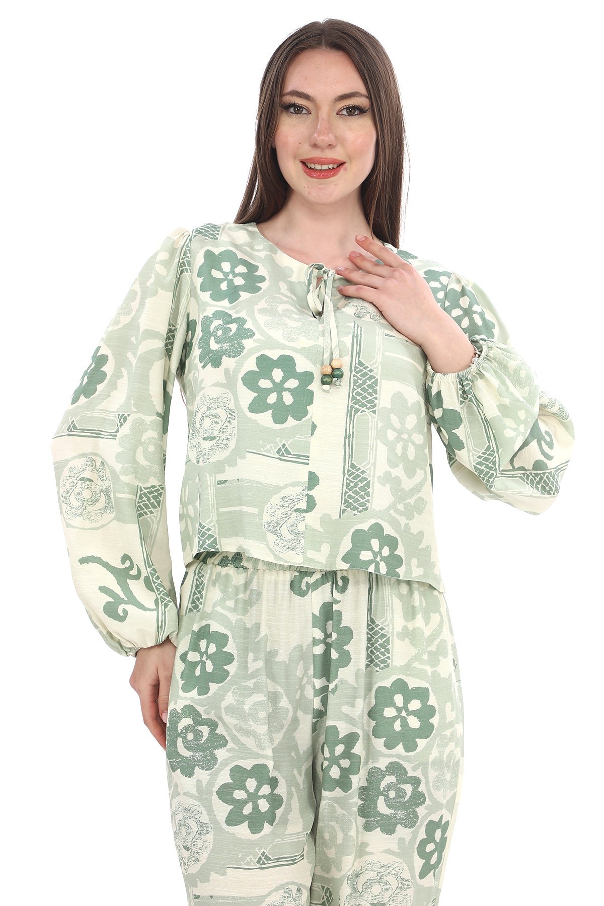 Floral Elegance Co-Ord Set - Image 7