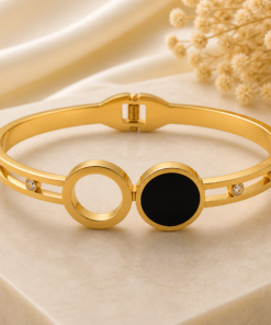 Modern Gold Bangle