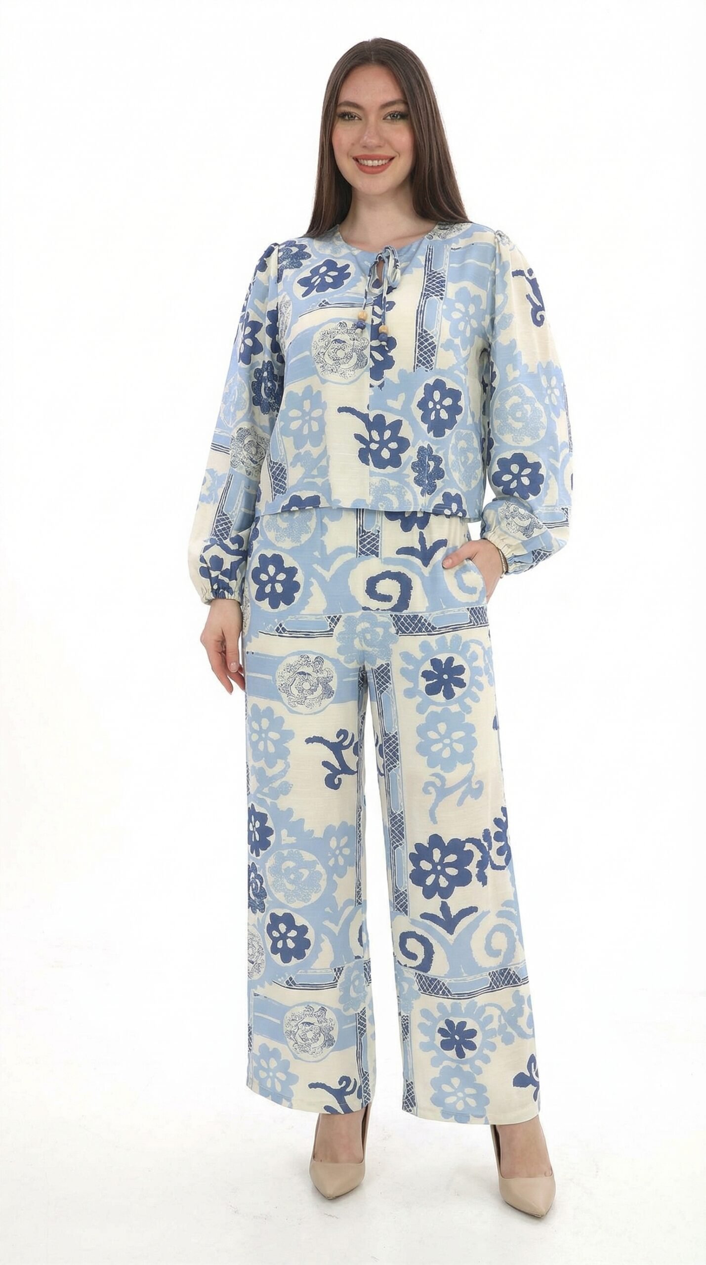 Floral Elegance Co-Ord Set