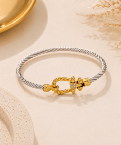 Nautical Cable Stainless Steel Bangle